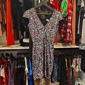 Dress the Population sz M disco dress
